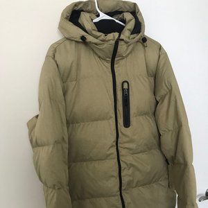 Goose down puffer